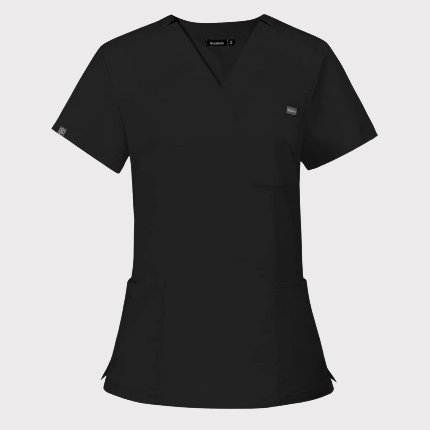 3-Pocket V-Neck Scrub Top