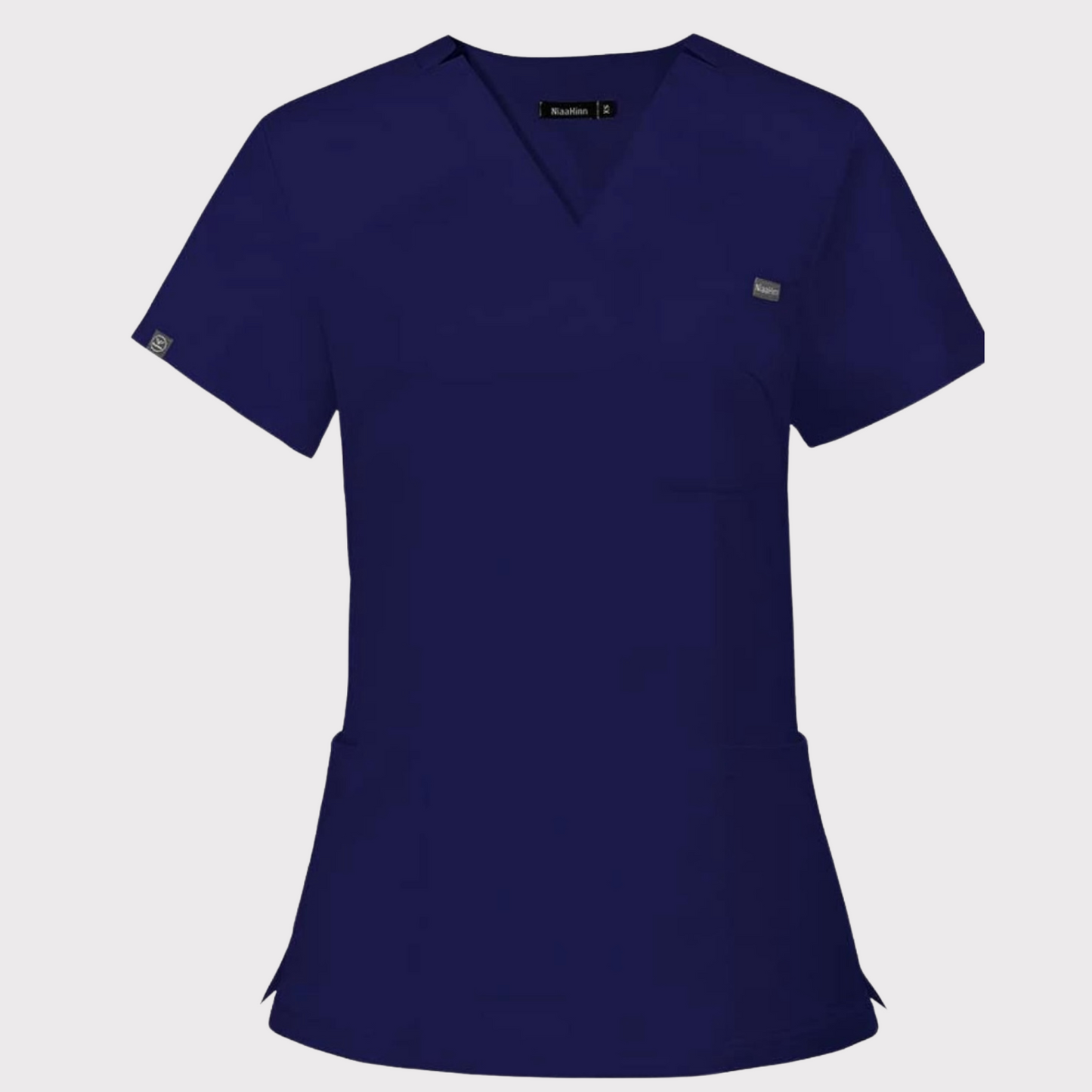 3-Pocket V-Neck Scrub Top