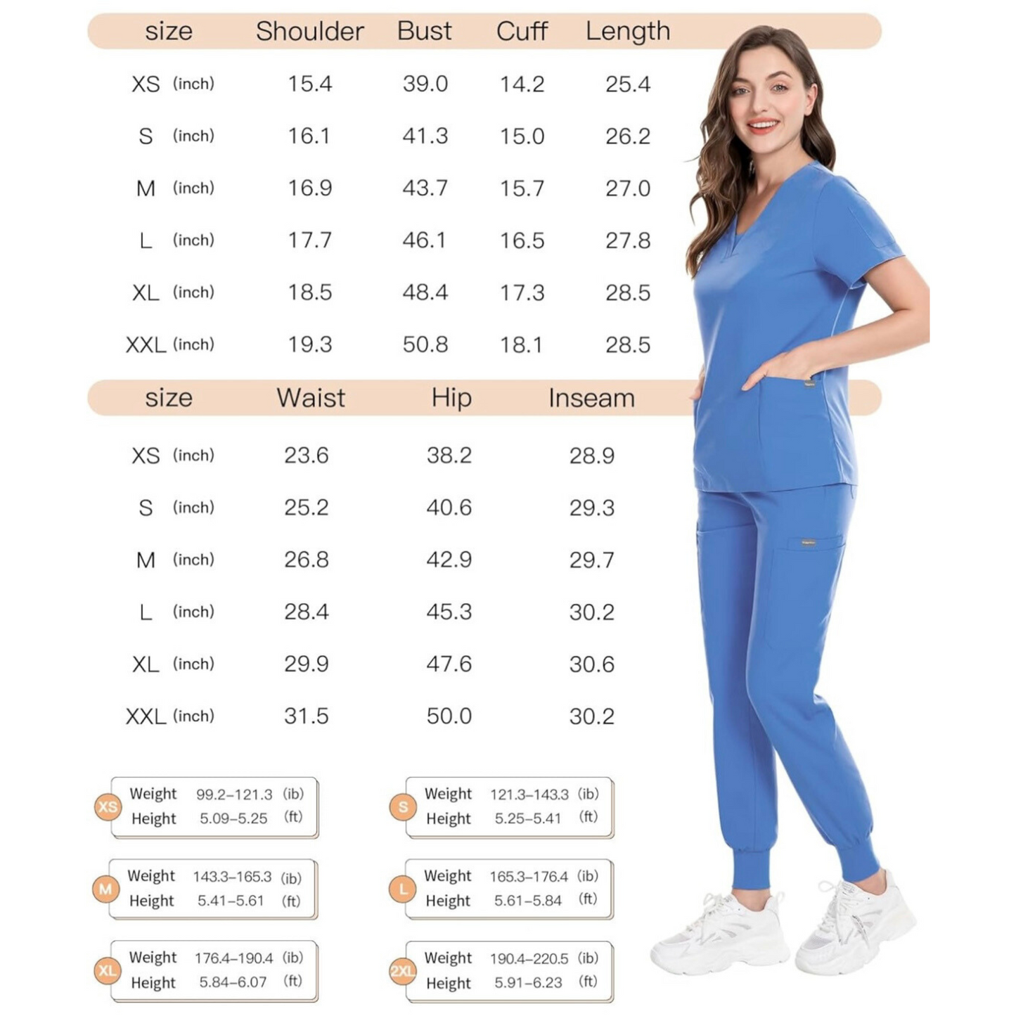 Women's 8 Pocket Midrise Joggers