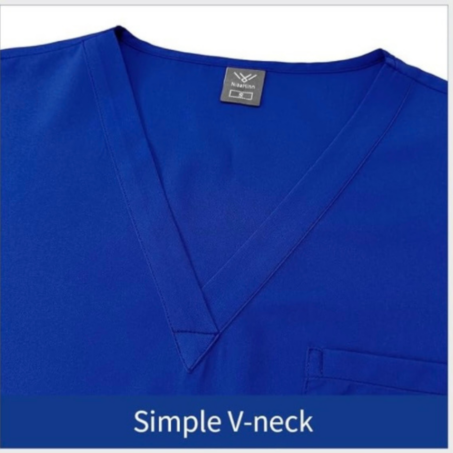 3-Pocket V-Neck Scrub Top